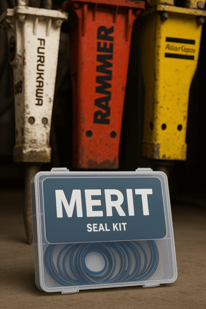 Krupp Kit de sellos para martillo hidráulico