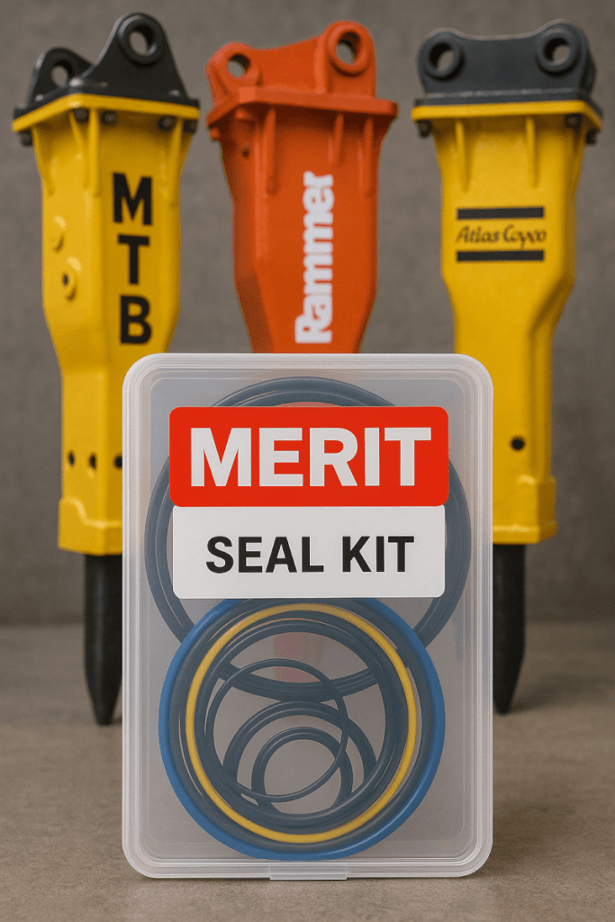 Kent Kit de sellos para martillo hidráulico