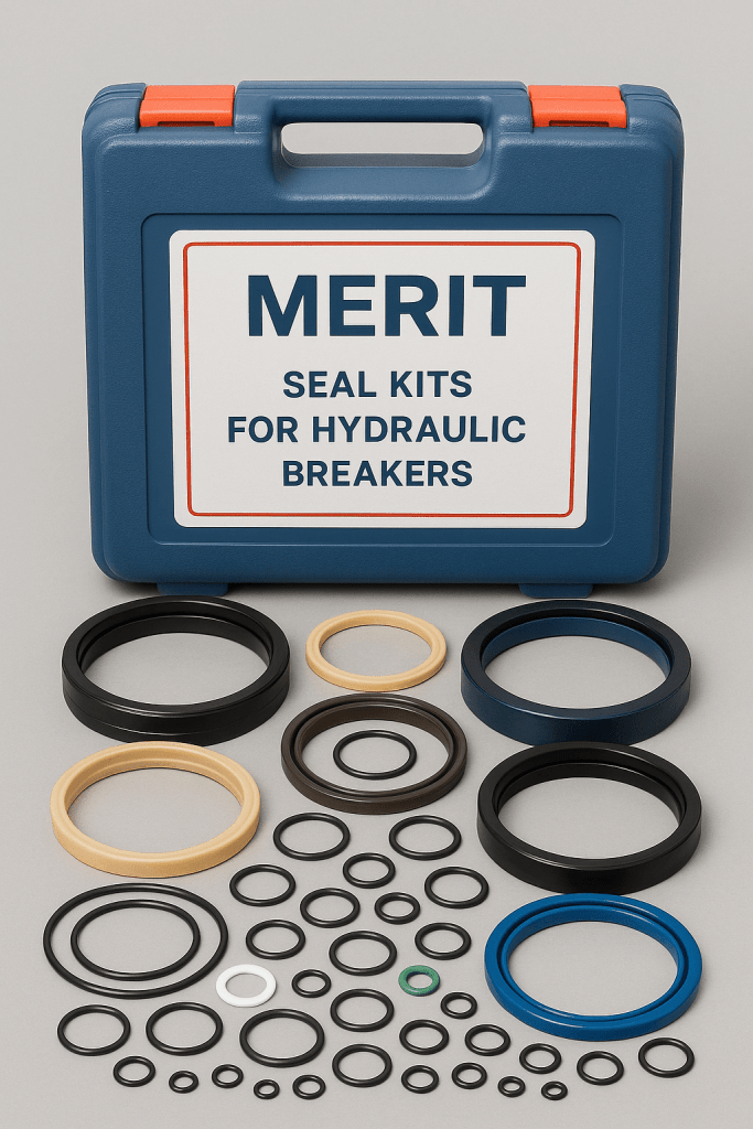 Dichtsatz mit MERIT Box für hydraulische Abbruchhämmer