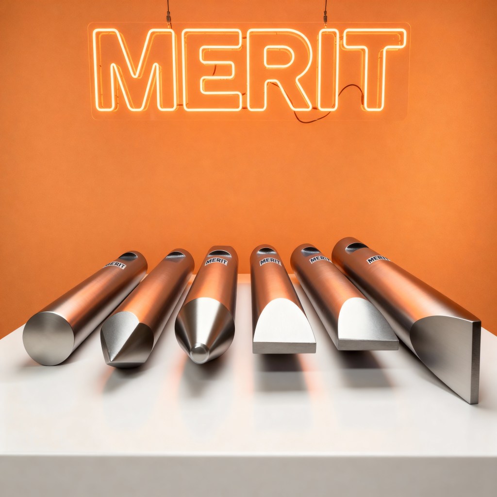 MERIT rock breaker steel tools