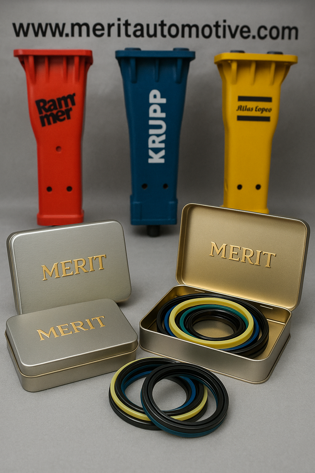41241 Rammer S84 Seal Kit – طقم الأختام الأصلي للمطرقة الهيدروليكية MERIT