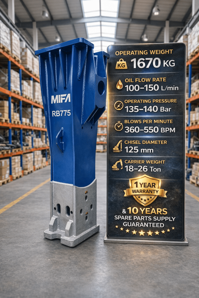 Гидромолот MIFA RB775 MERIT