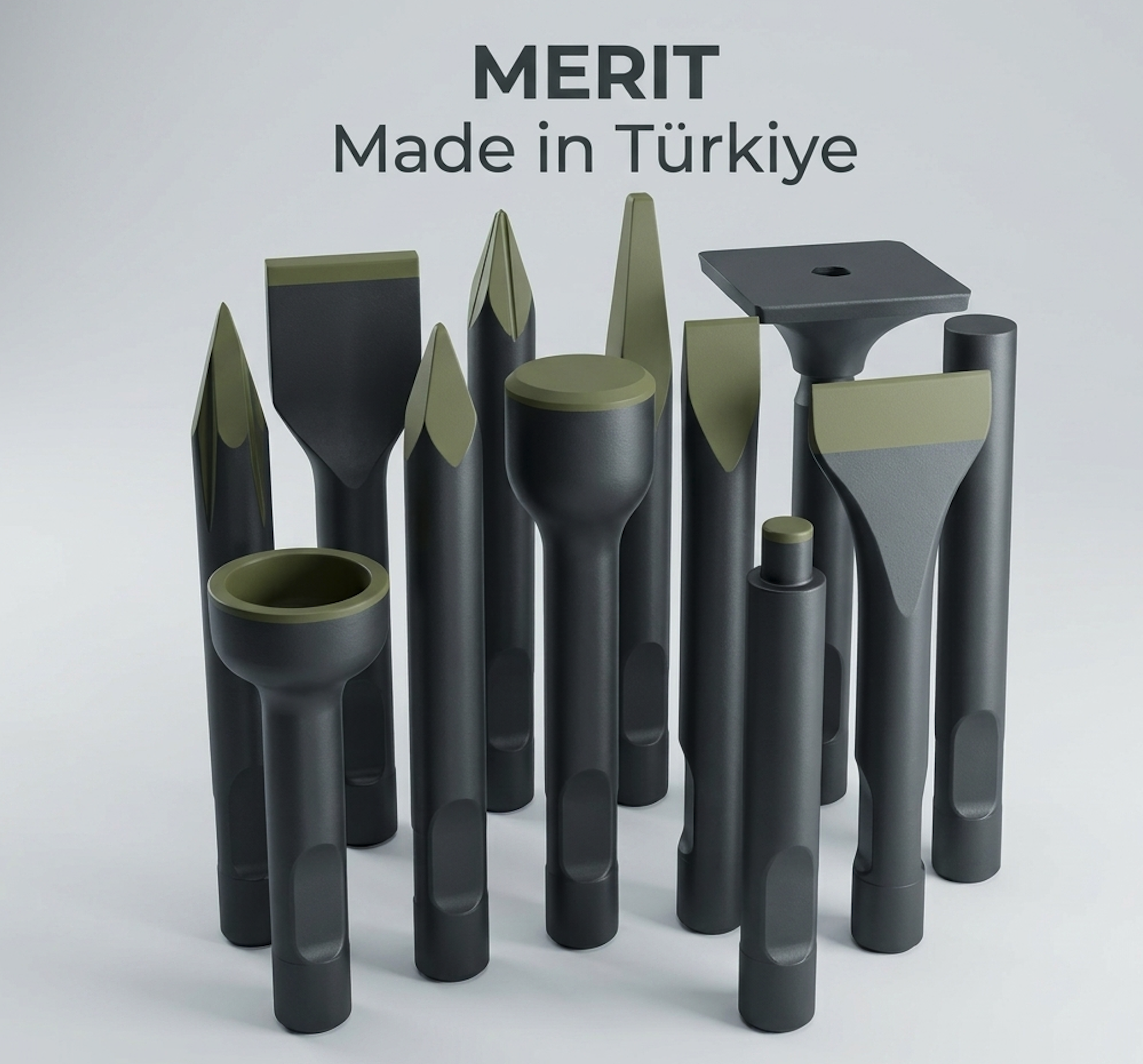 Breaker Tool Steels Precision-Engineered Hydraulic Breaker Chisels for Global Markets