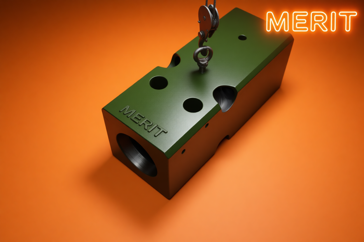 Merit 110713 Cabezal Delantero | Resistencia Insuperable para su Rammer E68 2026