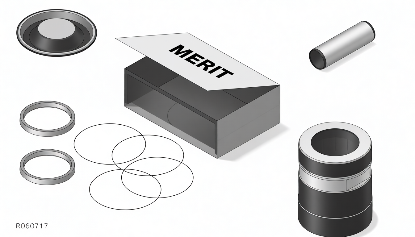 Merit High-Performance Service Kit (Part No. K12577E) for Rammer 2026