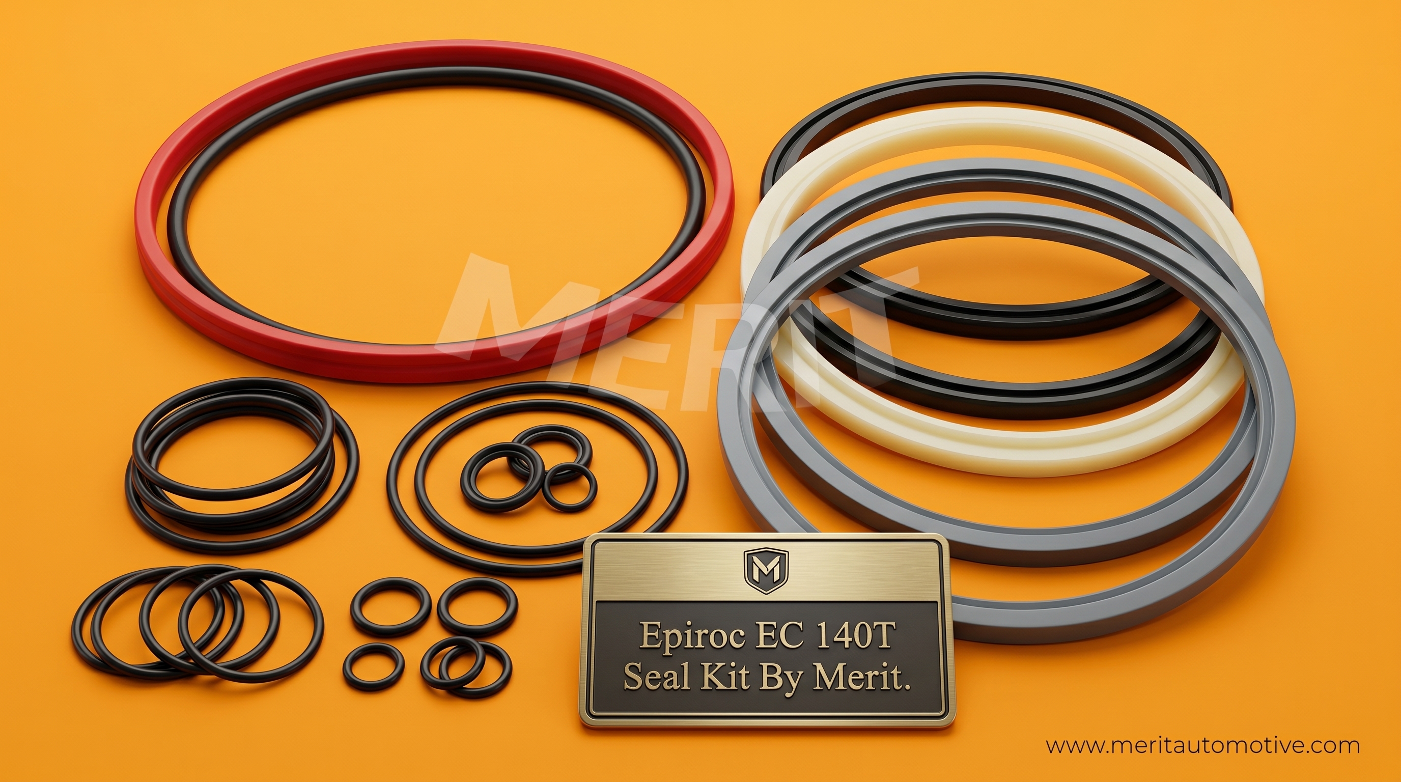 Merit Kit de Sellos 3363112932 para Epiroc EC 140T | Sellado Hidráulico de Alta Resistencia 2026