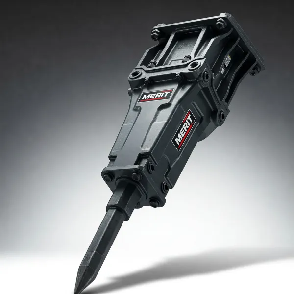 Merit Rammer Compatible Flat Hard Rock Chisel 991A2