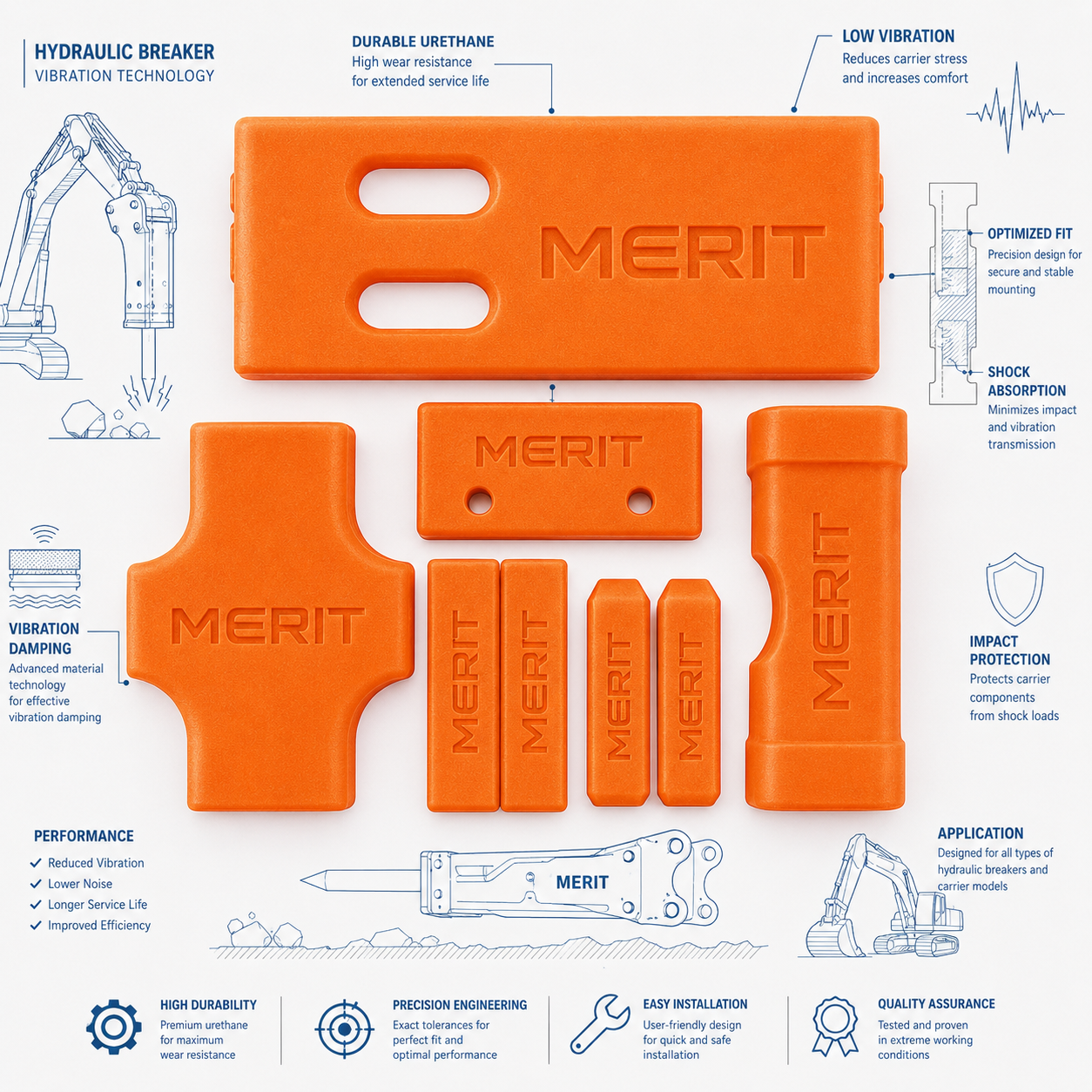 Atlas Copco Epiroc 3363 0928 57 Elastic Pad | Merit Premium Protection 2026