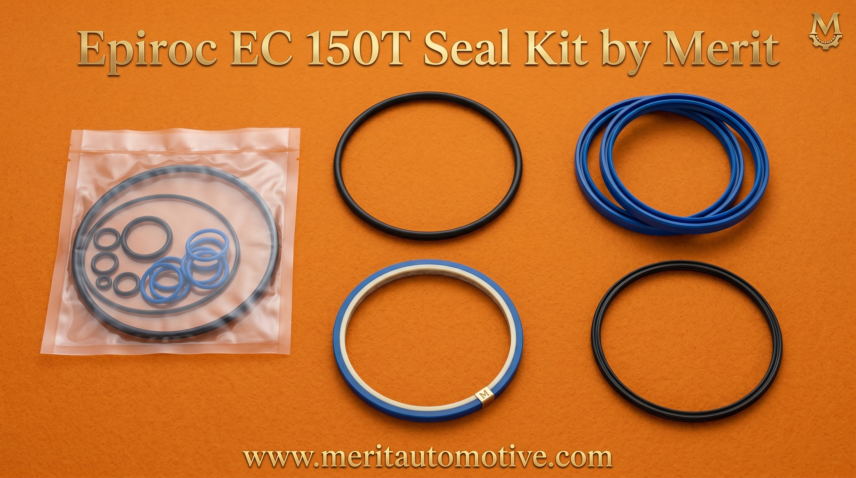 Epiroc EC 150T Breaker MERIT Seal Kit | OEM 3363112842 / 3363 1128 42 UAE 2026