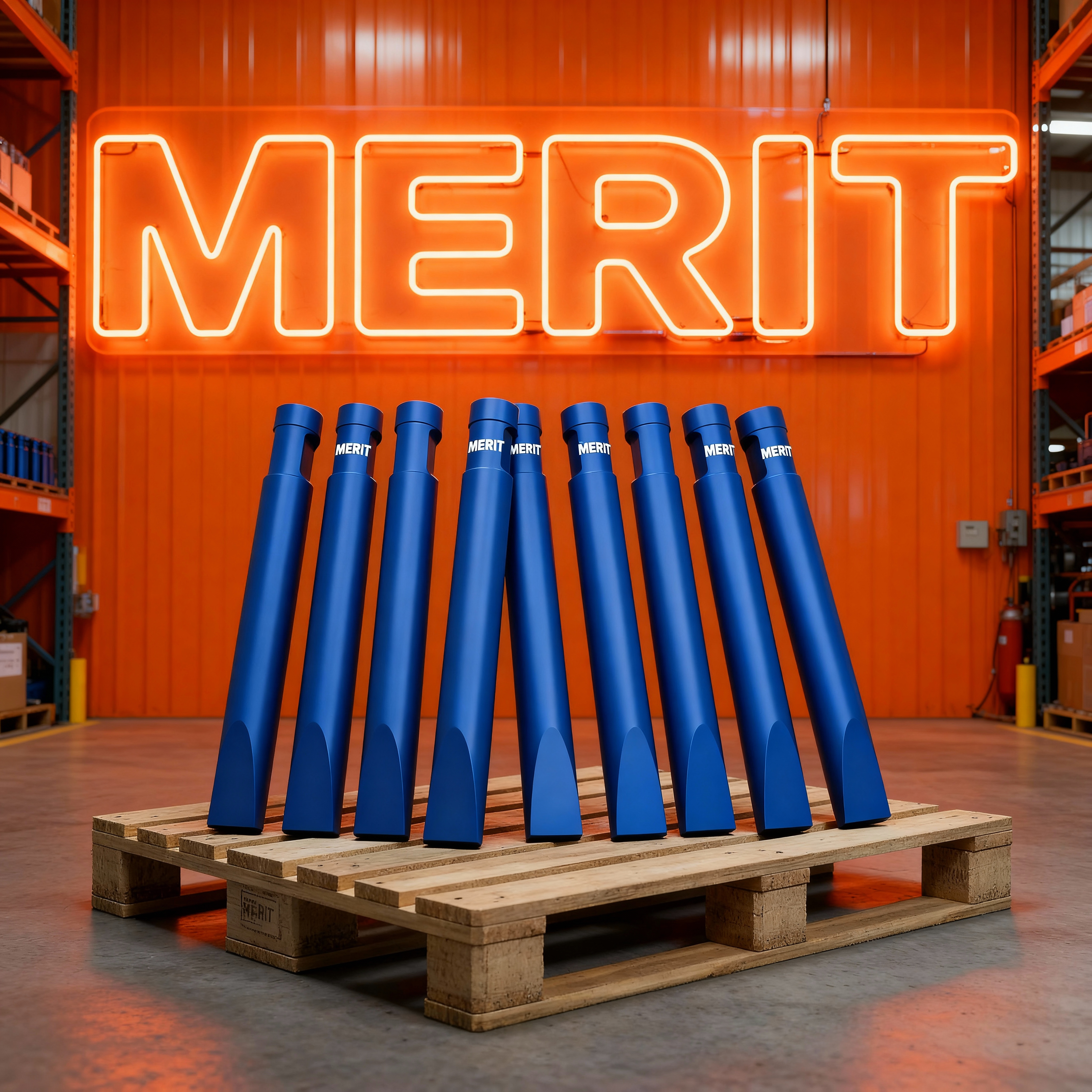 Merit إزميل هيدروليكي عالي الأداء لكسارة مونتابيرت BRV53 – من MERIT 2026