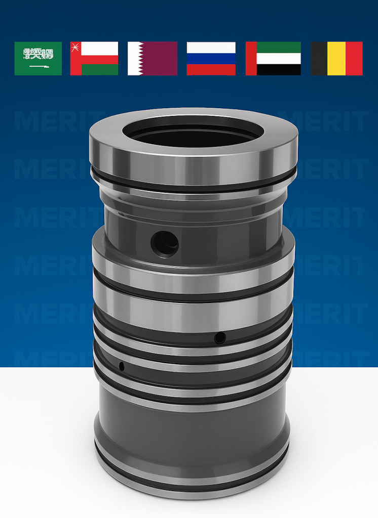 بطانة حماية الهيكل MERIT 3315301700 متوافقة مع الشاكوش الهيدروليكي Atlas Copco SB 302