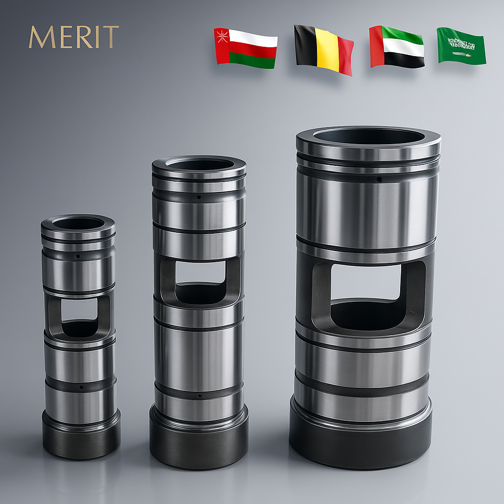 جلبة كاملة (Complete Bushing) MERIT لمطرقة Epiroc SB 202 | رقم القطعة: 3315 3540 80