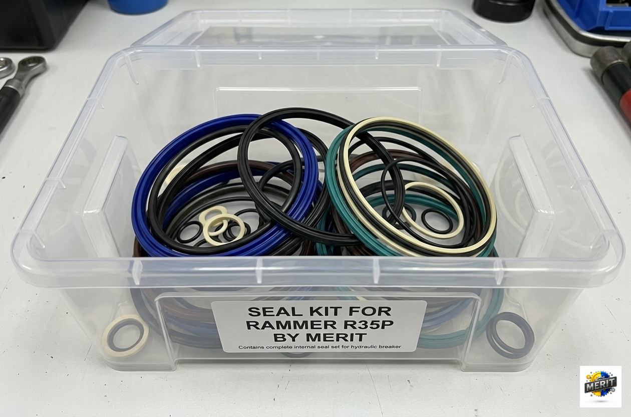172131 Premium Hydraulic Seal Kit for Rammer R35P Breaker – High Pressure Repair Kit