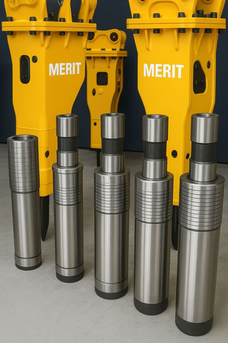 Almaty, Astana & Shymkent | Strike Piston for Indeco MES5000 Hydraulic Hammer Merit 2026