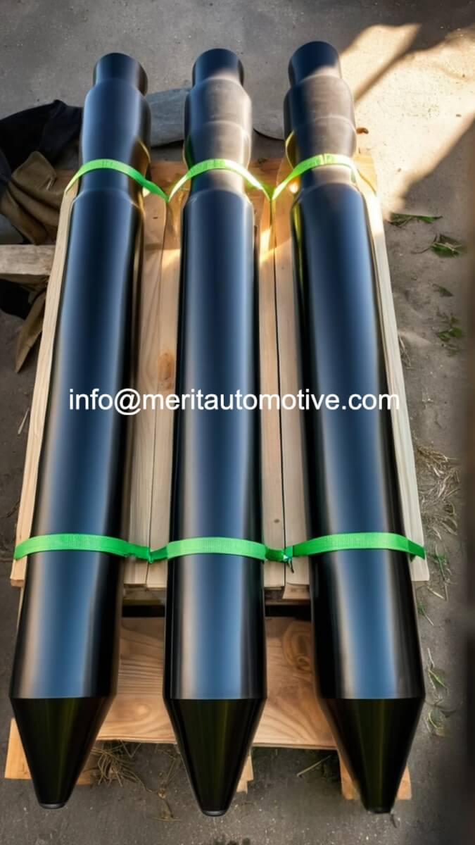 Atlas Copco HB4100 / HB4200 Working Steel | High-Impact Moil Point Chisel | Riyadh & Worldwide Direct-to-Site Transit