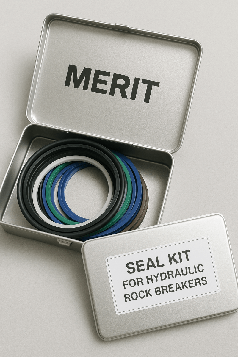 Caterpillar H160 Hydraulic Breaker MERIT Premium Seal Kit | Complete Cylinder Repair Packing Set (Compatible with CAT H160 / H160D / H160E) Shipping to Antofagasta, Johannesburg & Jakarta (Global Mining Hubs)