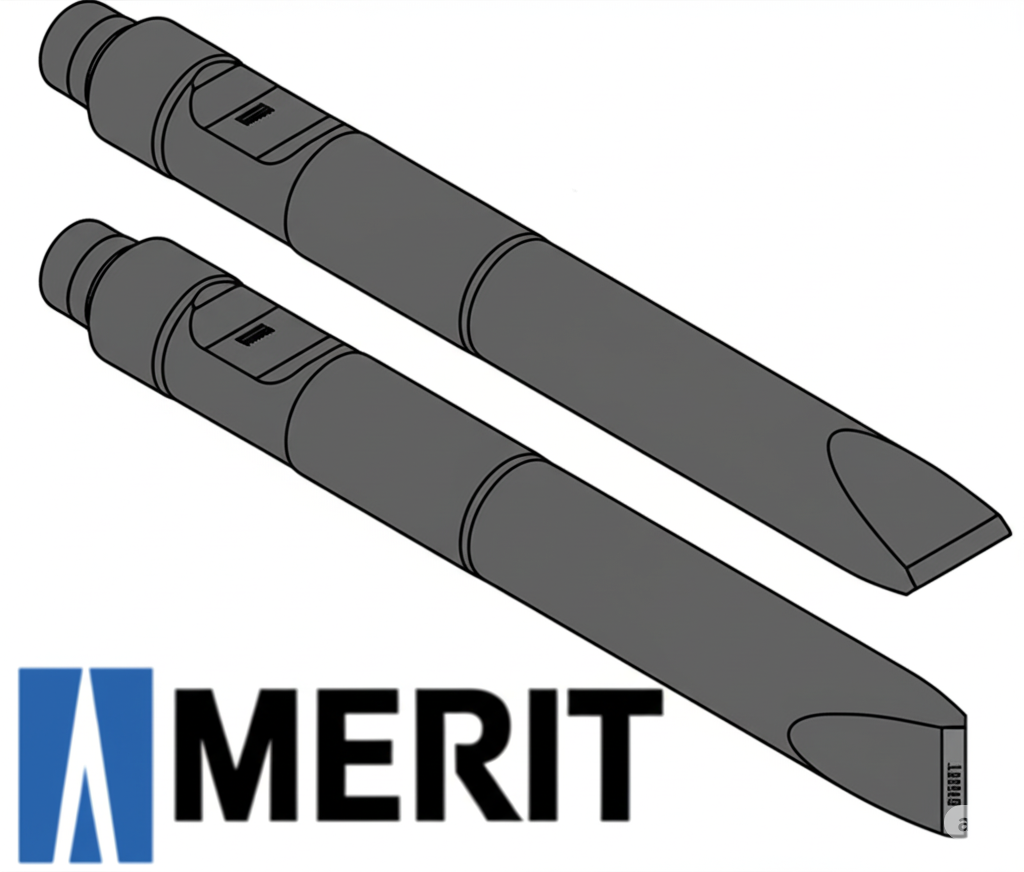 Rammer 4099 Hydraulic Breaker MERIT Premium Chisel | Heavy-Duty Demolition Working Tool (Compatible with BR4099) Shipping to Dammam, Sohar & Al Ain (GCC Infrastructure Hubs)